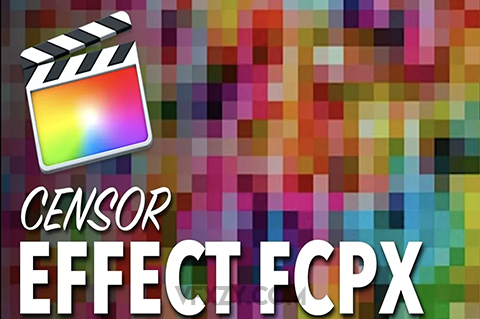 【中文汉化】FCPX插件-快速画面局部马赛克模糊工具 Censor ToolFCPX插件