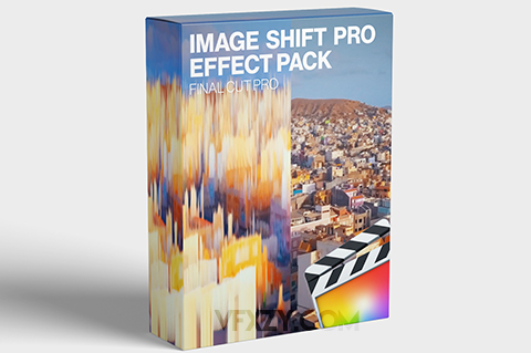FCPX插件-图像扭曲故障毛刺偏移效果预设 Image Shift Pro EffectFCPX插件