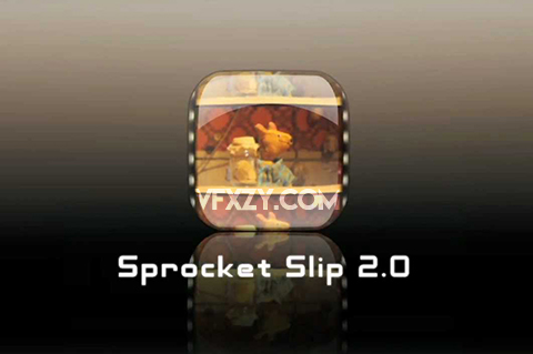 FCPX插件-复古胶片滑动效果过渡转场 Sprocket Slip 2.0FCPX插件