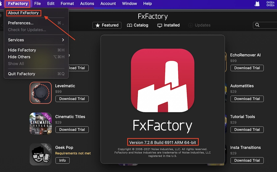 FxFactory插件详细通用安装注册激活说明教程Mac专区