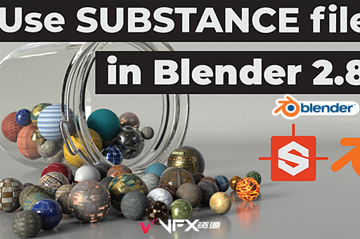 Blender打开Substance文件的插件 Xolotl Substance V2.1.4Blender插件