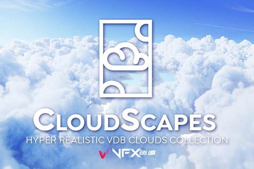 211组真实体积云云彩蓝天白云VDB模型Blender预设 Cloudscapes Hyper Realistic Vdb Clouds CollectionBlender预设