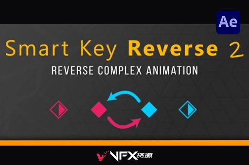 AE脚本-关键帧反转工具 Smart Key Reverse v2.1AE脚本、脚本