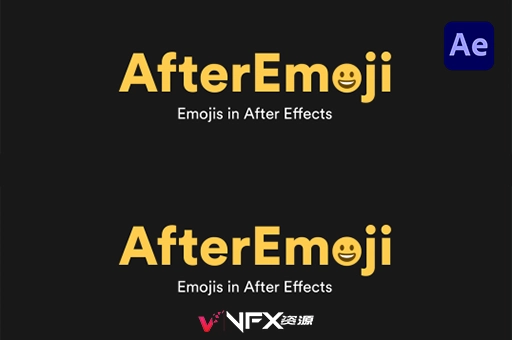 AE脚本-3500个Emoji表情符号动画预设 AfterEmoji v1.0+使用教程AE脚本、脚本