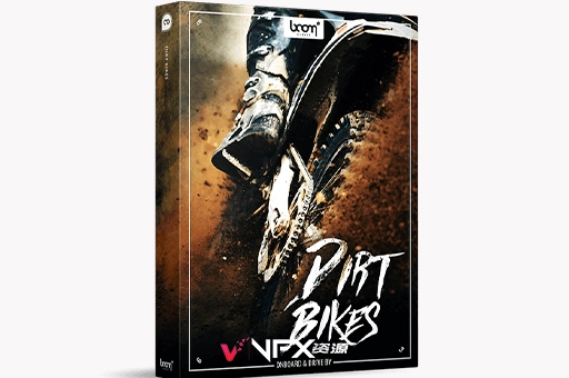 795种赛摩越野摩托车综合音效素材集 Boom Library Dirt Bikes素材、音效素材