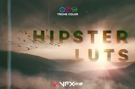 35个潮流电影调色预设 Triune Digital Hipster LUTsLUT预设、预设