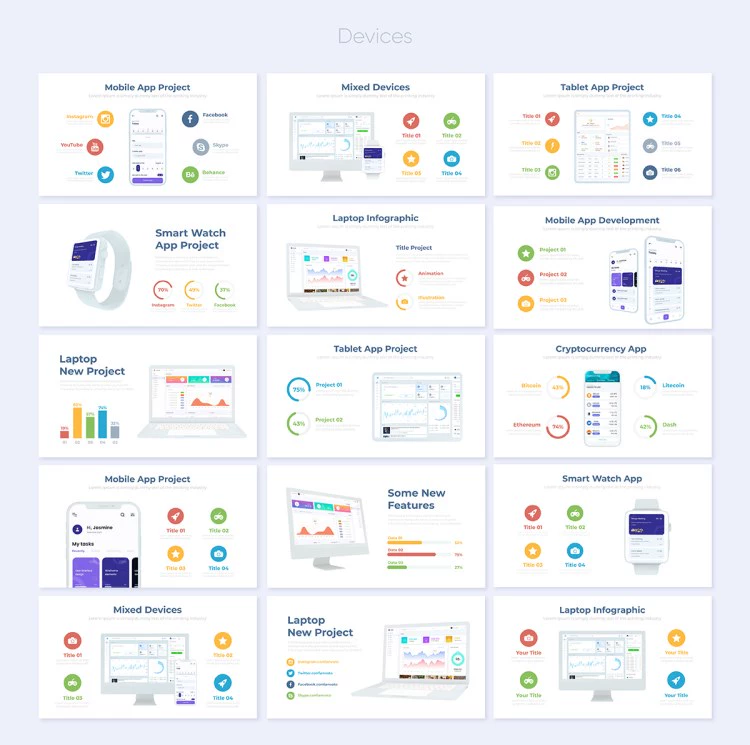 AE脚本-公司企业信息数据柱状饼状环形趋势图表动画场景元素 Infographics Pack（Motion Bro 4+Motion Factory脚本调用）AE脚本