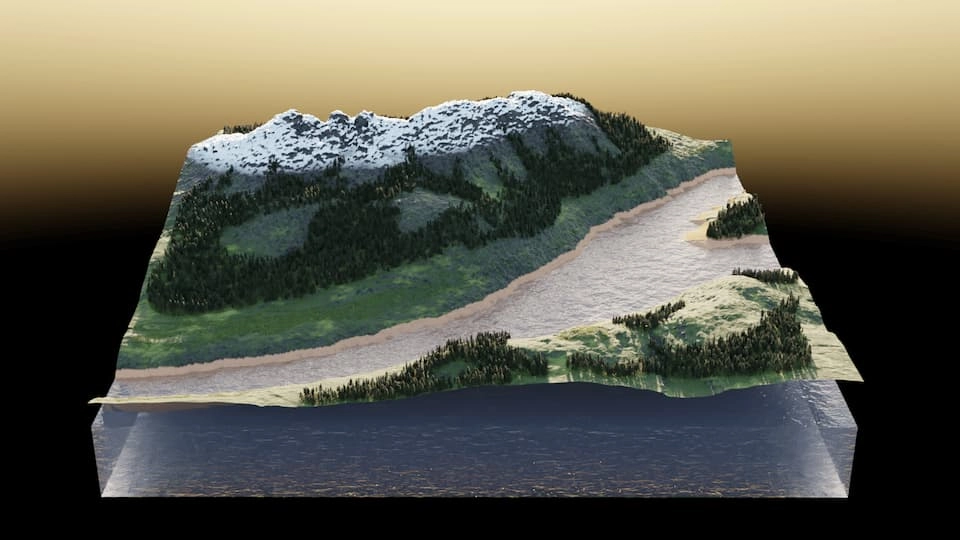 Blender插件-三维地势地形山脉制作工具 Terrain Creator v1.2Blender插件