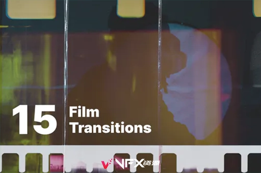 达芬奇模板-胶片视频转场特效预设 Film Transition Pack模板、达芬奇模板
