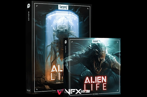 4700个科幻外星动物尖叫声咆哮声音效素材合集 Boom Library – Alien Life音效素材