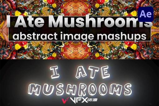 AE插件-AI神经转换噪波图像动画 I Ate Mushrooms v1.6.24 WinAE插件、插件