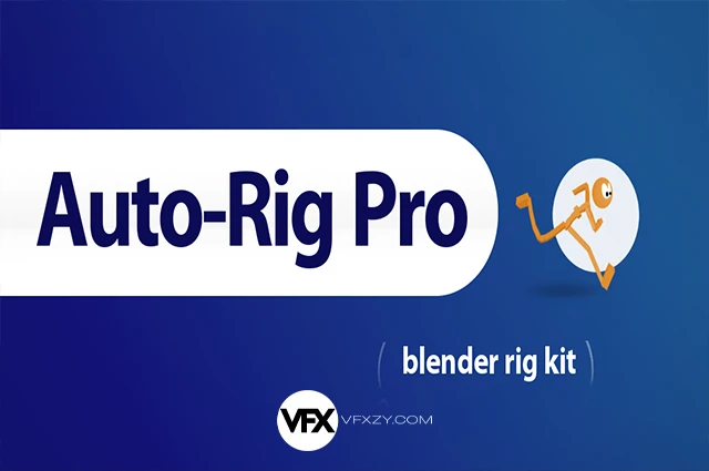 🎯 Blender三维角色自动绑定插件｜Auto-Rig Pro v3.76.23 + Rig Library 预设库 + Quick Rig V1.26.46（支持 2.93–5.0）