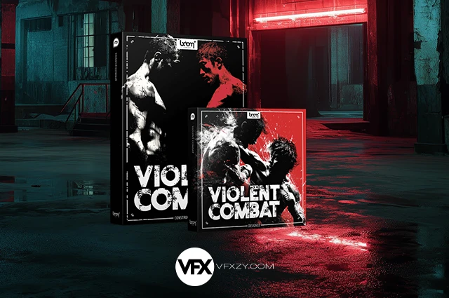 4500+高品质打斗音效素材包 | BOOM Library Violent Combat 动作电影拳打脚踢武术搏击格斗无损音效合集