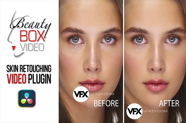 AE/PR/AVX/OFX/达芬奇磨皮润肤美容皮肤修饰插件 Digital Anarchy – Beauty Box 6.0.3 Win/Mac