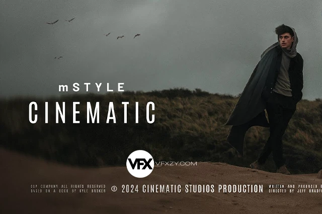 🔥【中文汉化】FCPX/达芬奇插件｜33款大气史诗级电影光影特效＋标题动画＋转场预设合集mStyle Cinematic FCP & DVR