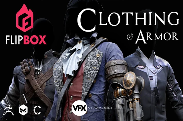 👕MD+CLO3D+ZBrush+Maya+SP+八猴服装外套衣服夹克制作教程10套 俄语中文字幕