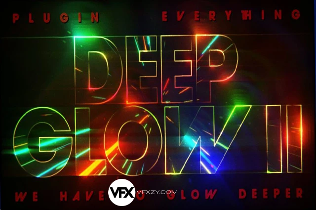 【中文汉化】AE真实高级辉光发光特效插件 Deep Glow 2 V1.1.1 Win/Mac