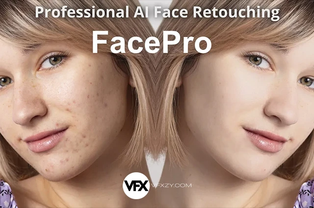 【中文汉化】FacePro V1.0.0 Win AE/PR智能AI面部美容祛斑插件