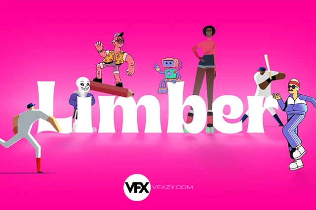 AE脚本-Limber V2.1.2 二维MG动画角色生成手脚关节IK绑定工具 + 预设库 + 中文字幕使用教程