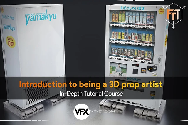 【中英文字幕】3DS MAX+SP+八猴+UE5游戏影视道具3D资产建模UV贴图渲染教程+工程文件