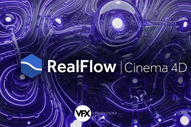 C4D流体特效模拟插件 NextLimit RealFlow v3.3.11.0063 Win/Mac