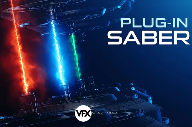 【中文汉化】Video Copilot Saber 1.0.40 Win/Mac AE能量激光描边光效特效插件