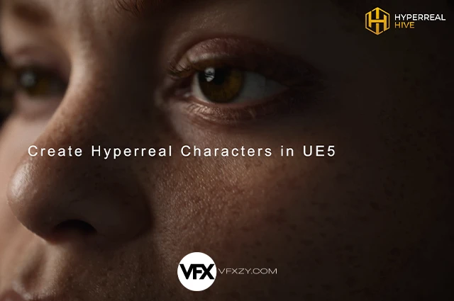 【中英文字幕】UE5超写实角色创建灯光渲染全流程教程