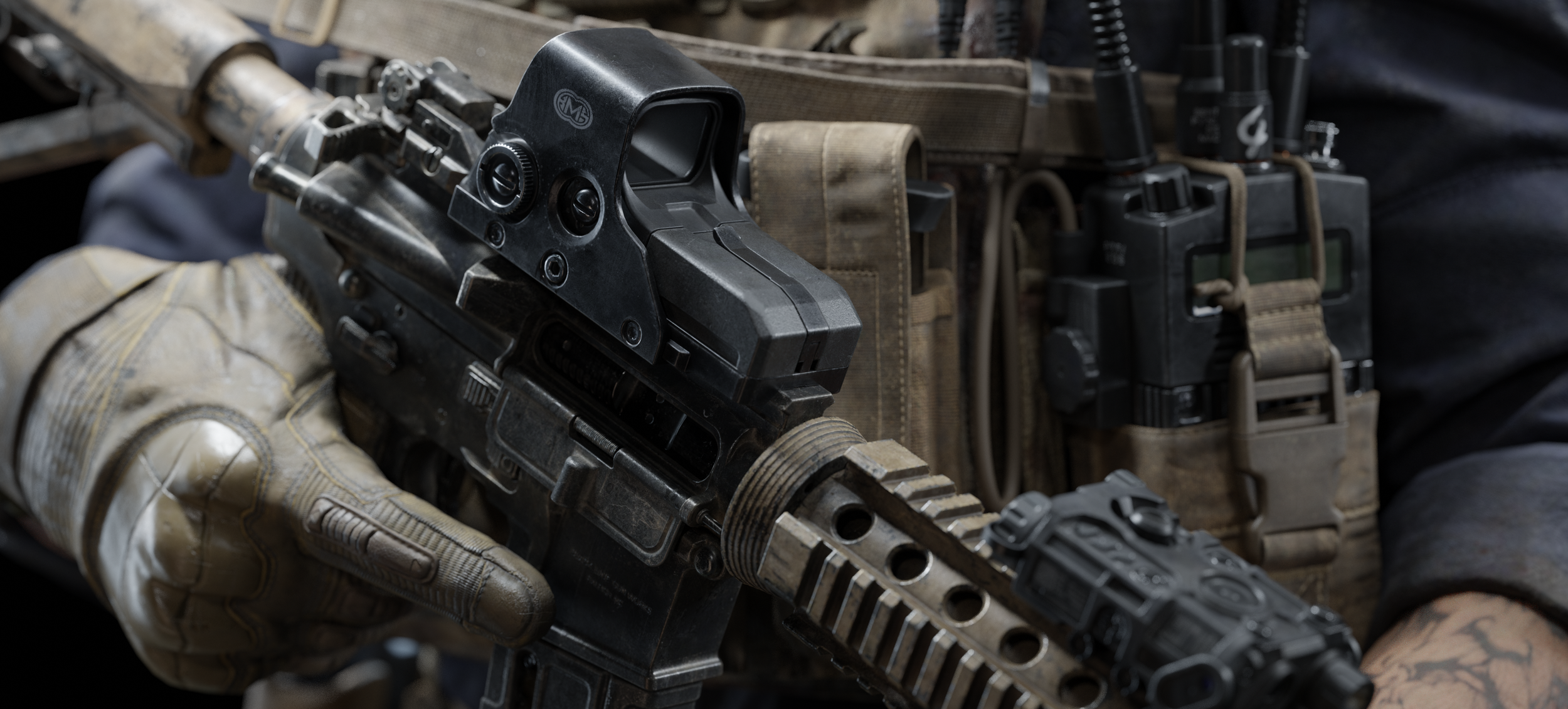 现代特种作战人物角色武装3D模型资产库 BigMediumSmall – Shadow Unit (Blender/FBX/OBJ/UE格式)