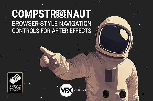 🧭 Compstronaut V1.1 — AE时间线菜单式导航脚本