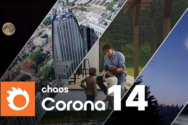 C4D实时交互渲染器破解版 Corona Renderer 14 Update 1 for Cinema 4D R17-2026