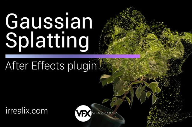 AE/达芬奇导入三维重建模型插件 Aescripts Gaussian Splatting V1.6.8 Win/Mac破解版 + 使用教程