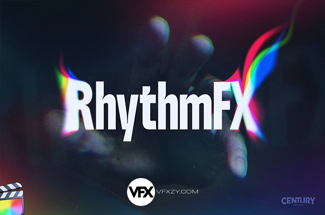 【中文汉化】FCPX插件-42个动感节奏闪烁重影漏光色散镜头运动视觉特效