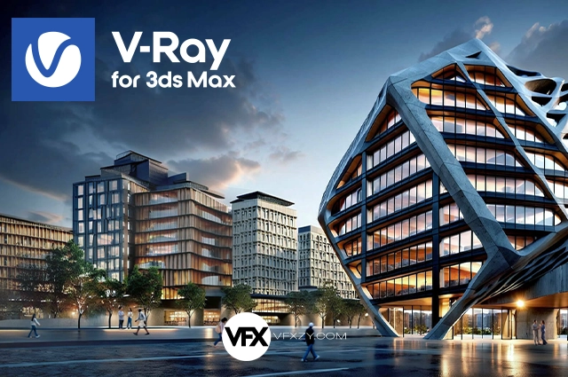 3DS MAX Vray渲染器插件 V-Ray V7.20.09 DR2 For 3ds Max 2021-2026 Win破解版