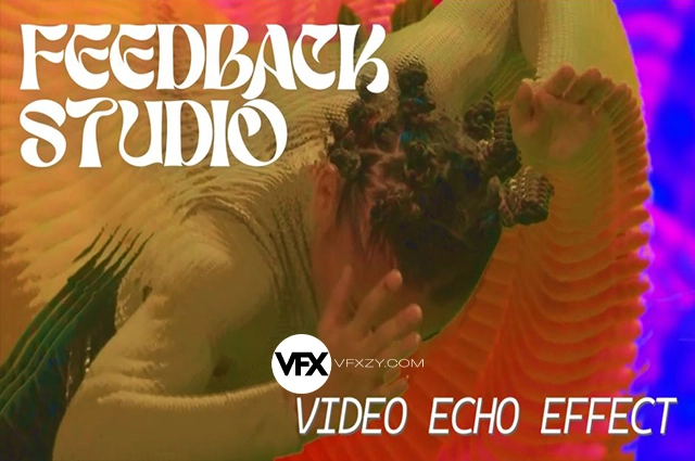 🎨【中文汉化】Feedback Studio V1.2.0 Win AE视频拖尾分形隧道万花筒视觉特效插件
