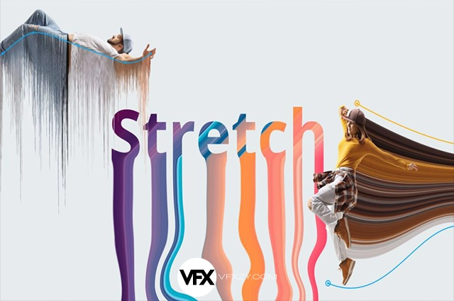 【中文汉化】Stretch v1.0.2 Win/Mac AE画面像素拉伸变形拖尾视觉特效插件