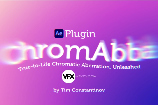AE/PR/NUKE/达芬奇视觉色差效果插件 Chromabba V1.3.4 Win/Mac