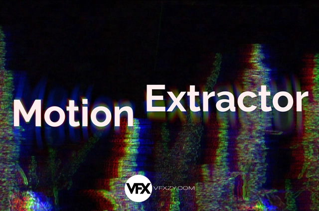 【中文汉化】Motion Extractor V1.1.0 Win/Mac AE/PR视频运动元素提取器视觉特效插件