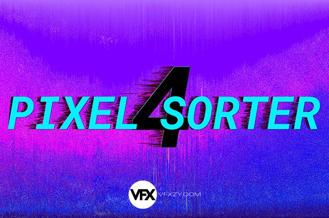 FCPX插件-像素拉伸撕裂分离特效 Pixel Sorter V4.2.4