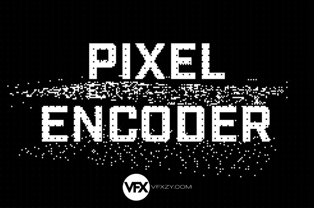【中文汉化】Pixel Encoder v1.7.0 Win/Mac AE/PR像素编码风格特效插件