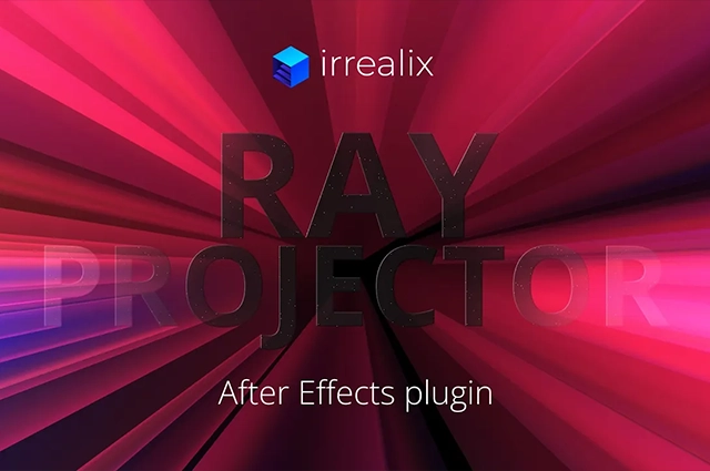 AE放射光线拖尾特效插件 Ray Projector V1.0.0 Win/Mac