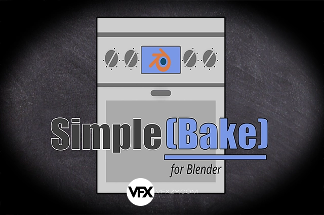 Blender PBR材质贴图烘焙插件 SimpleBake V2.7.1