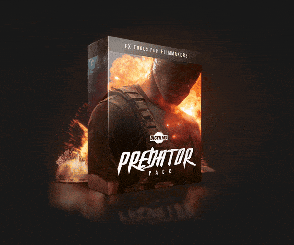 383组科幻动作电影爆炸烟尘冲击波碎片血浆特效合成4K视频素材 Bigfilms PREDATOR Pack