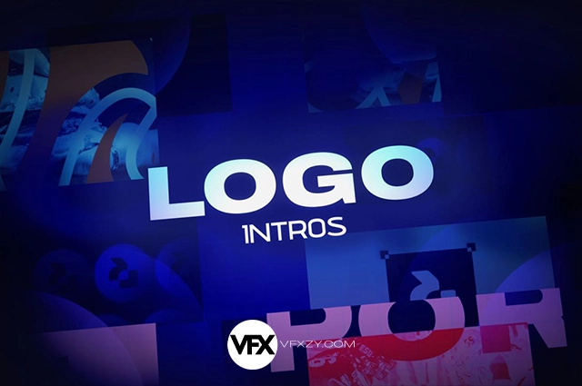 【中文汉化】FCPX插件-30个创意图形品牌LOGO标志展示小片头动画 Logo Intros